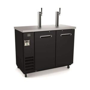 Kelvinator KCHBBD2D2T 50″ Double Door Beer Dispenser Refrigerator With Double Tab Tower