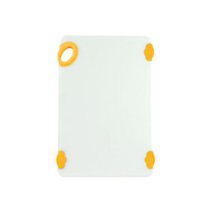 Winco CBN-1520YL 15″ x 20″ Yellow Plastic Cutting Board With Hook