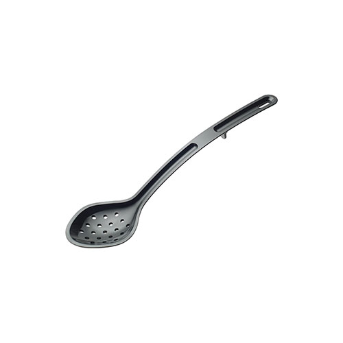 Winco CVPS-13K 13″ Black Polycarbonate Perforated Serving Spoon