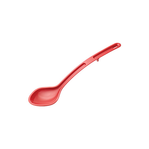 Winco CVSS-13R 13″ Red Polycarbonate Solid Serving Spoon