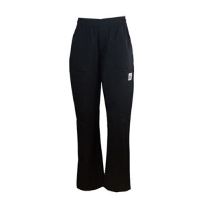 Chef Revival P002BK-XS Solid Black E-Z Fit Chef Pants - Extra Small
