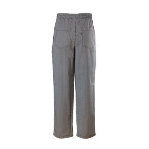 Chef Revival P020HT-L Solid Houndstooth Baggy Chef Pants - Large