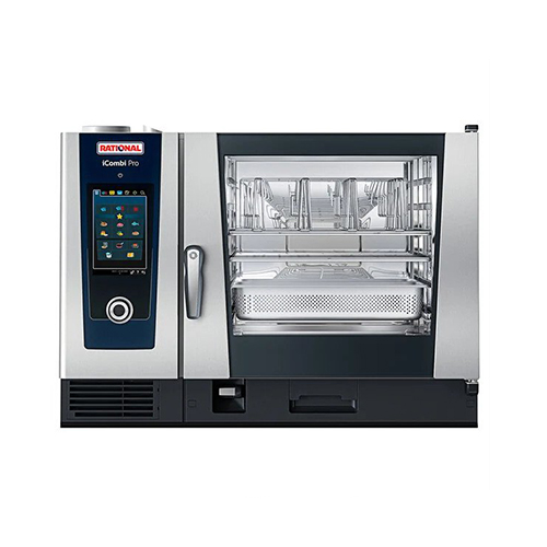 Rational iCombi Classic ICC-6-FULL-E LM200CE 6 Pan Full Size Electric Combi Oven - 3Ph, 208V