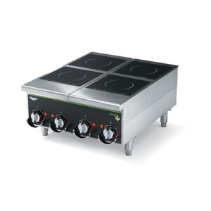 Vollrath 924HIMC Cayenne Four Hob Heavy Duty Countertop Induction Cooker / Range - 208V, 2500W