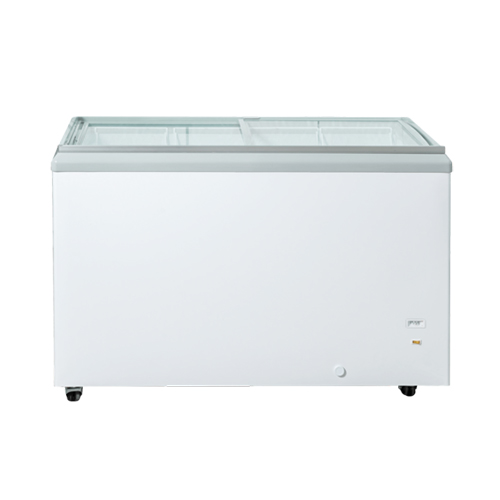 New Air NIF-60-FG 60″ Flat Glass Top Ice Cream Freezer