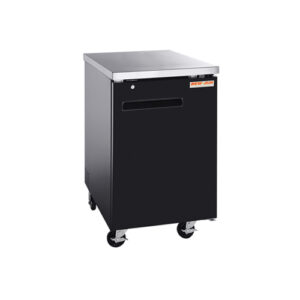 New Air NBB-23-SB 23″ 1 Door Solid Back Bar Refrigerator