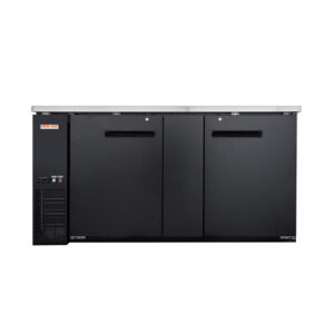 New Air NBB-69-SB 69″ 2 Door Solid Back Bar Refrigerator