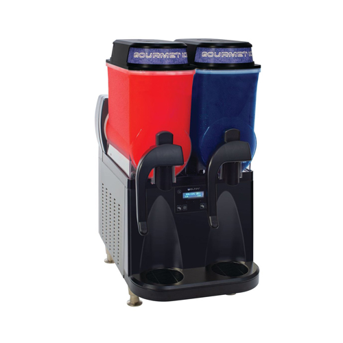 Bunn ULTRA-NX 58000.0013 Black Slushy Machine With 2 Hopper - Liquid Autofill