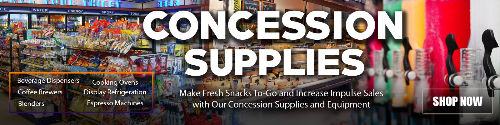 Concession Equipment & Supplies Vancouver