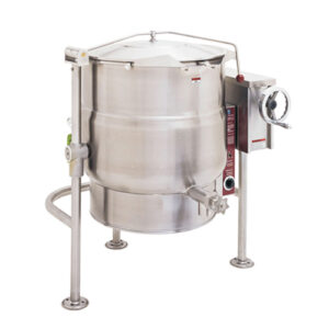 Crown ELT-40 40 Gallon Electric Steam Tilting Kettle - 3Ph, 240V