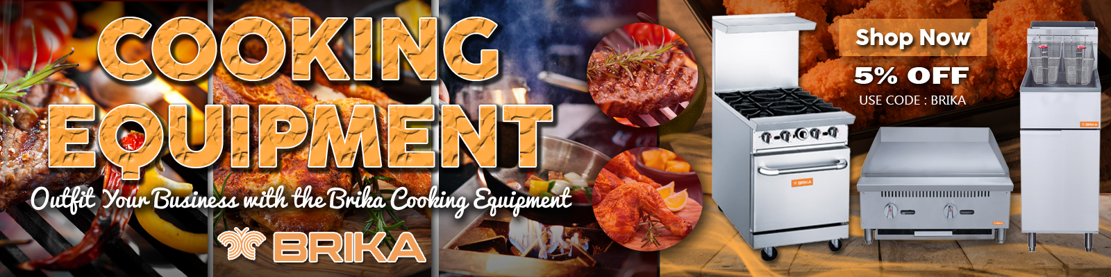 Brika Cooking Equipment, Brika Griddle, Star Charbroiler, Brika Hot Plate, Brika Fryer Vancouver