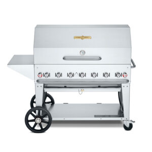 Crown Verity CV-MCB-48PKG 48″ Natural Gas Mobile Outdoor Grill