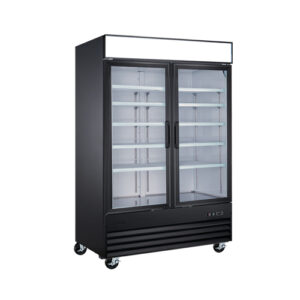 EFI F2-49GDVCX 2 Door Glass Freezer Merchandiser
