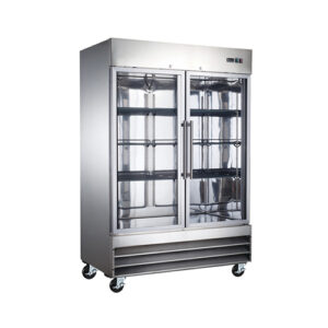 EFI F2-54GDSVCX 2 Door Glass Freezer Merchandiser