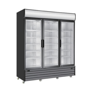 EFI C3-68GD 3 Swing Door Glass Refrigerator Merchandiser