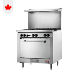Rosko-RO-RFG-36LP 36″ Propane Gas Range With 6 Open Burner