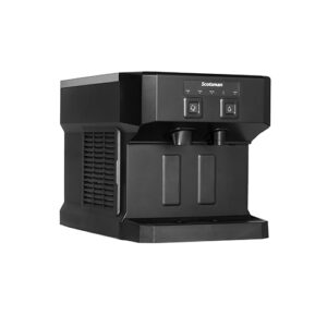 Scotsman HID207ABX-1 160 Lb Countertop Nugget Ice & Water Dispenser With Push Buttons