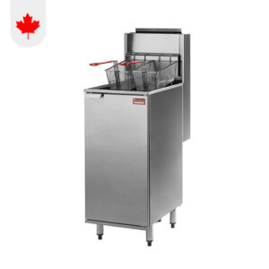 Rosko RO-FFG-115-P 42 Lb Tube Fired Floor Propane Gas Fryer