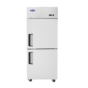 Atosa MBF8010GR 29″ 2 Half Door Solid Reach In Refrigerator