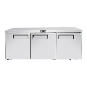 Atosa MGF8404GR 72″ 3 Door Undercounter Refrigerator