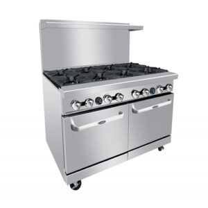Atosa AGR-8B-LP 48″ Propane Gas Range With 8 Open Burners