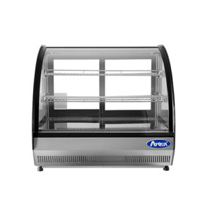 Atosa CRDC-35 27″ Curved Glass Countertop Display Refrigerator