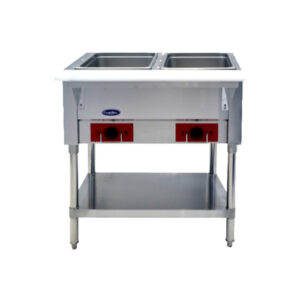 Atosa CSTEA-2C 2 Pan Electric Hot Food Table - 120 Volts