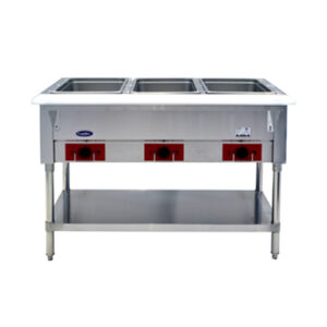 Atosa CSTEA-3C 3 Pan Electric Hot Food Table - 120 Volts