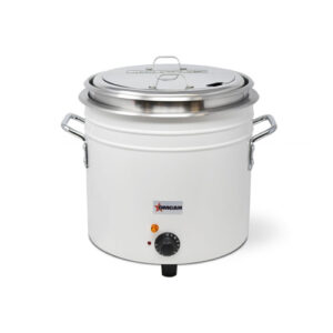 Omcan FW-TW-5000-W 10 Lt Soup Kettle White