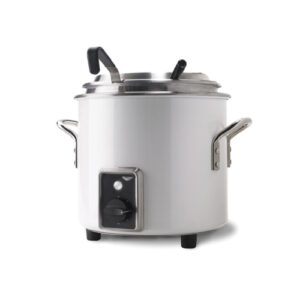 Vollrath 7217250 10 Lt Retro Soup Kettle White