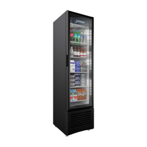 Omcan VR08 19'' 1 Door Glass Refrigerator Merchandiser