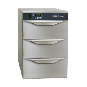 Alto-Shaam 500-3DN Freestanding Narrow Three Drawer Warmer