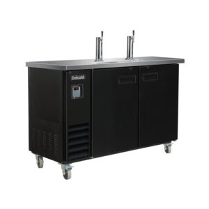 Celcold CBD48-2 48″ Single Door Beer Dispenser Refrigerator With Single Tab Tower