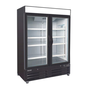 Celcold CF48GDM 2 Door Glass Freezer Merchandiser