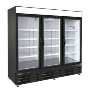 Celcold CF72GDM 1 Door Glass Freezer Merchandiser