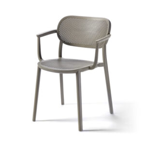 Tarrison AS35555A Nuta Restaurant Arm Chair Grey