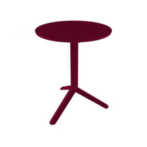 Tarrison ATTAKP10302222H75 Arket Plus Round Restaurant Table Bordeaux