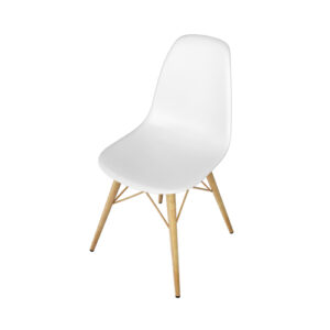 Tarrison ISG0201NOWH Eamon Restaurant Chair White