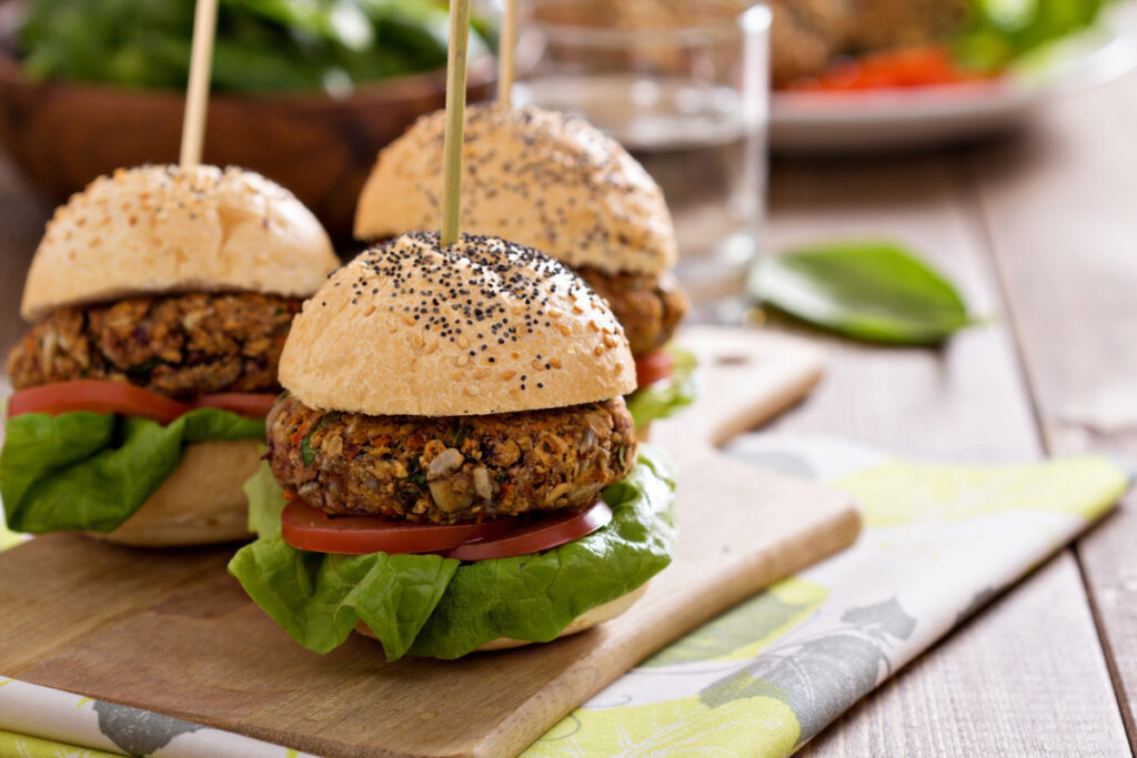 Vegan burger